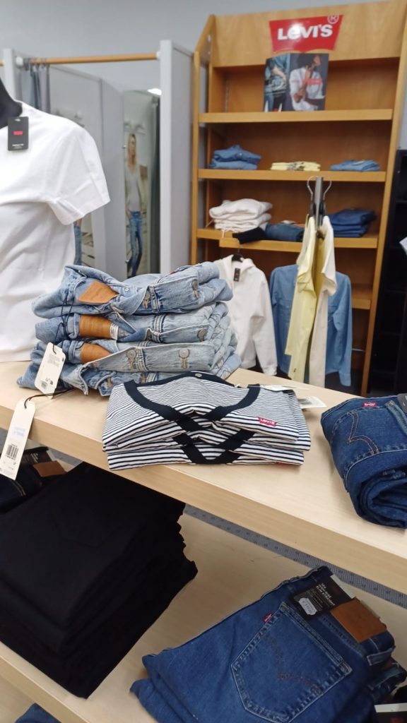 Jeans Levi's femme différentes coupes
